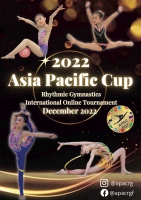 Asia Pacific Cup 2022  - International Rhythmic Gymnastics Tournament  ( Online Competition )